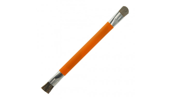 Double ended anti-static brush for cleaning and repair phones / electronic devices / PCB boards