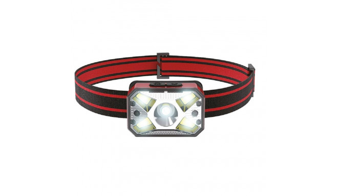 LED headlamp L2 5W + COB 3W, motion sensor, 1200mAh battery, USB charging