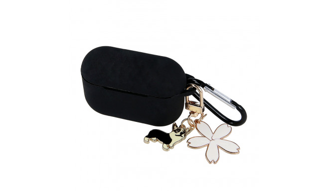 Case for Airpods 3 black with pendant