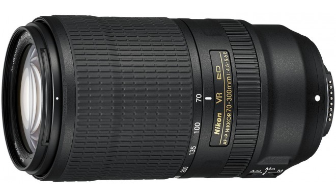 Nikon AF-P Nikkor 70-300mm f/4.5-5.6E ED VR objektiiv
