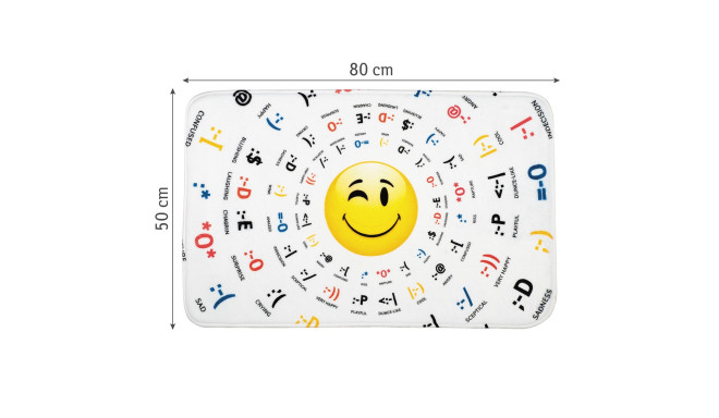 Tatkraft 3D Emotions Коврик для ванной из очень мягкого материала, 50х80 см