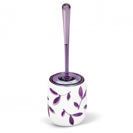 Tatkraft Immanuel Olive Violet Toilet Brush Holder Multilayer Acrylicic