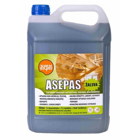 ASEPAS roheline antiseptik 5L