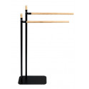 FREE STANDING TOWEL HOLDER ALBANY. BLACK