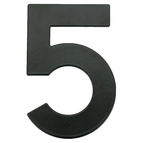 HOUSE NUMBER 5 MB-5 145MM BLACK