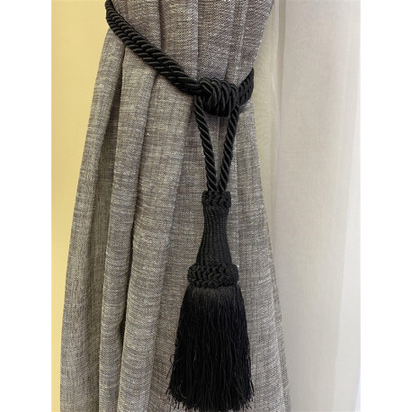 CURTAIN TASSEL BLACK