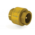 SPRING CHECK VALVE F-F 3/4" METAL PISTON