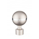 CURTAIN ROD FINIAL VIVALDI D25 MAT CHROM