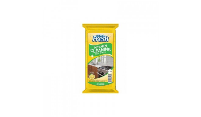 WET WIPES FOR KITCHEN ULTRA FRESH 20 PCS