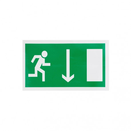 STICKER LEFT EXIT 100X180MM