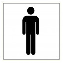 STICKER TOILET FOR MEN 70X120MM