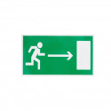 STICKER EXIT TO THE RIGHT 100X180MM