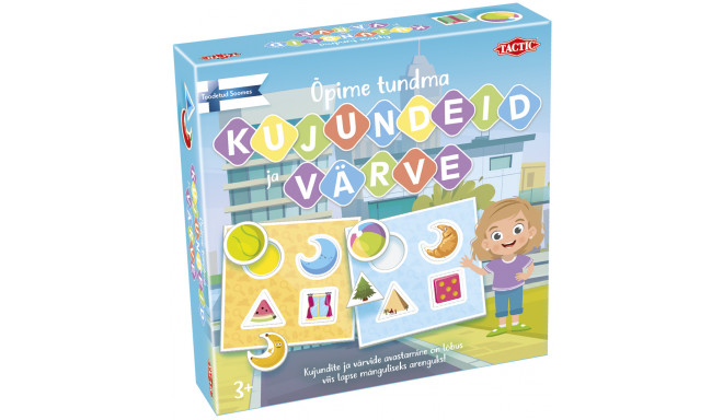 Tactic lauamäng Õpime tundma kujundeid ja värve