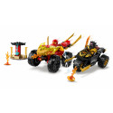 LEGO Ninjago Kai ja Rasi auto- ja mootorrattalahing