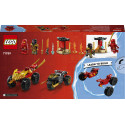 LEGO Ninjago Kai ja Rasi auto- ja mootorrattalahing