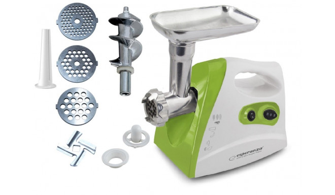 Esperanza EKM012G Mincer 600 W White/Green