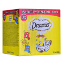 DREAMIES Variety Snack Box - cat treats - 12x60 g