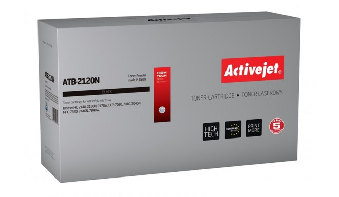 Activejet ATB-2120N tooner (asendus Brother TN-2120; Supreme; 2600 lehekülge; must)
