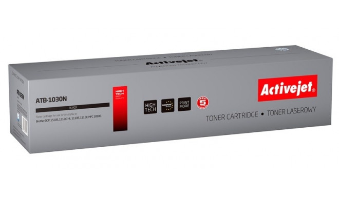 Activejet ATB-1030N Toner (replacement for Brother TN-1030 TN-1050; TN1030 TN1050 Supreme; 1000 page