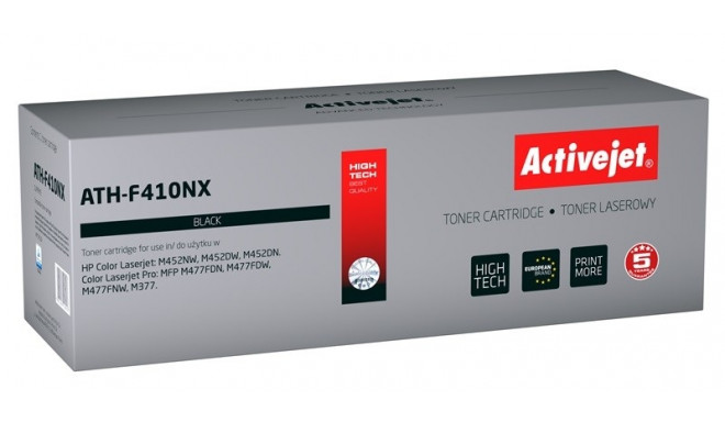 Activejet ATH-F410NX tooner (asendus HP 410X CF410X; Supreme; 6 500 lehekülge; must)