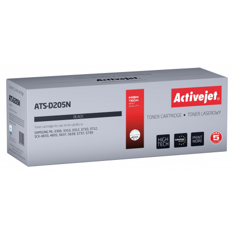 Activejet ATS-D205N tooner (asendus Samsung MLT-D205S; Supreme; 2000 lehte; must)