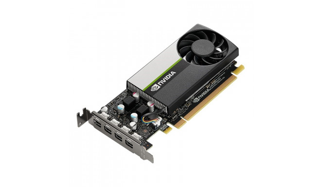 PNY VCNT1000-SB NVIDIA T1000 4GB GDDR6 4x MINI DISPLAYPORT PCI EXPRESS 3.0 LP - ATX BRACKET SMALL BO