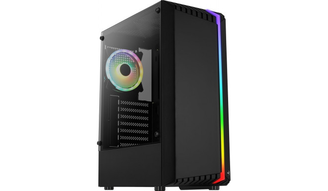 Computer case Aerocool Bionic Midi Tower Black