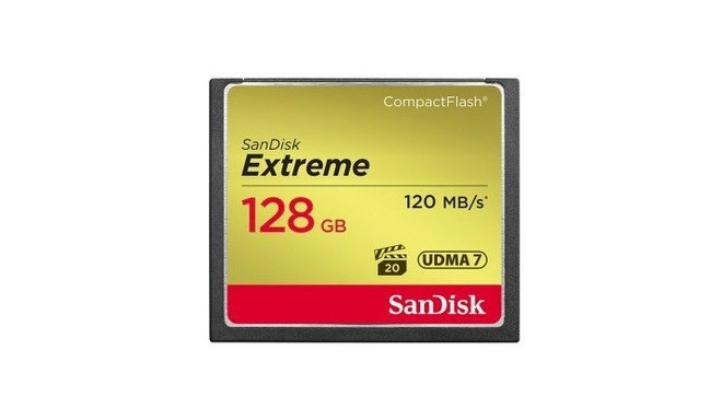 SanDisk CF Extreme 128GB CompactFlash
