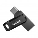 SanDisk Ultra Dual Drive Go USB flash drive 64 GB USB Type-A / USB Type-C 3.2 Gen 1 (3.1 Gen 1) Blac