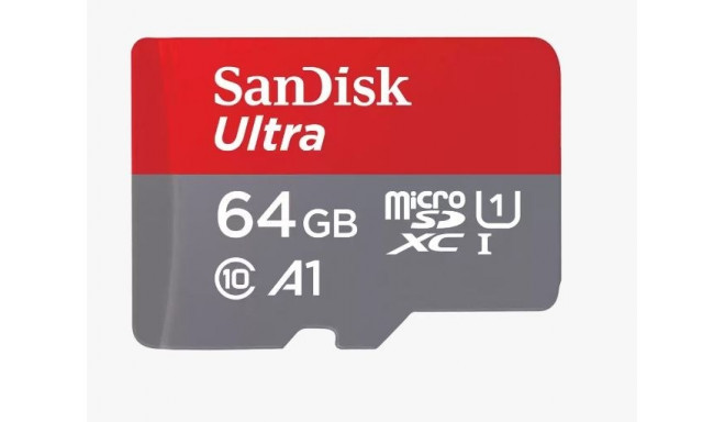 Western Digital SDSQUAB-064G-GN6MA mälukaart 64 GB MicroSDXC UHS-I Class 10
