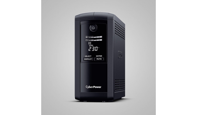CyberPower UPS Tracer III VP700ELCD-FR Line-Interactive 0.7 kVA 390 W