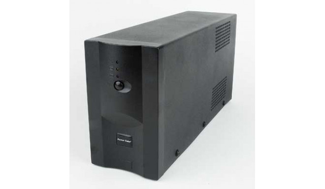 Gembird UPS-PC-652A uninterruptible power supply (UPS) Line-Interactive 0.65 kVA 390 W 3 AC outlet(s