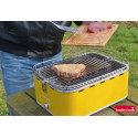 Charcoal table grill 44x33x21cm, yellow