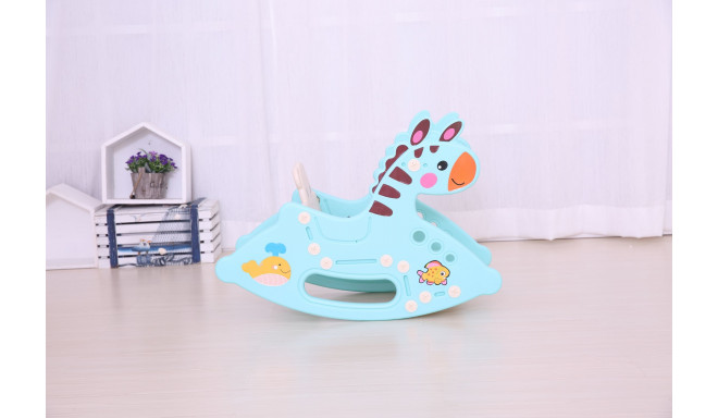 Rocking horse Pony 2 in 1, blue