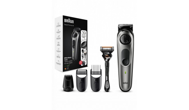 Braun Beard Trimmer BT5365 Cordless and corded, Operating time (max) 100 min, Number of length steps
