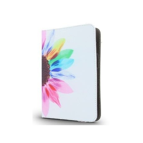iLike Universal case Sunflower for tablet 9-10 White