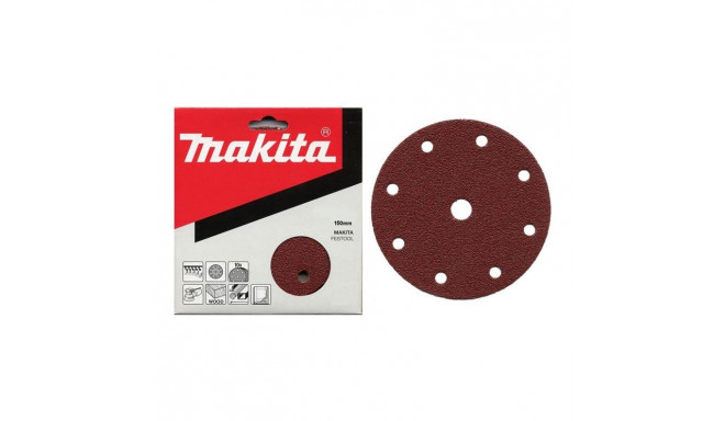 SANDING DISC MAKITA 150MM K120, 10PCS