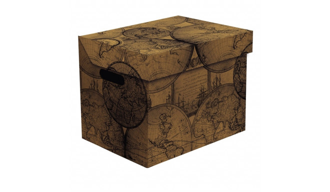 FOLDABLE CARTON BOX34X25X26CM GLOBE
