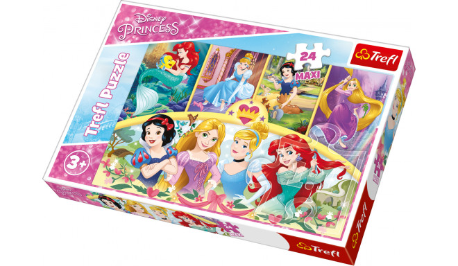TREFL DISNEY PRINCESS Puzle Princeses, 24 gab.