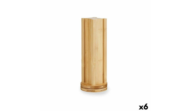 Alus 20 Kohvikapsli Jaoks Kinvara KT225036 Bambus 11 x 11 x 34 cm Pööratav (6 Ühikut)