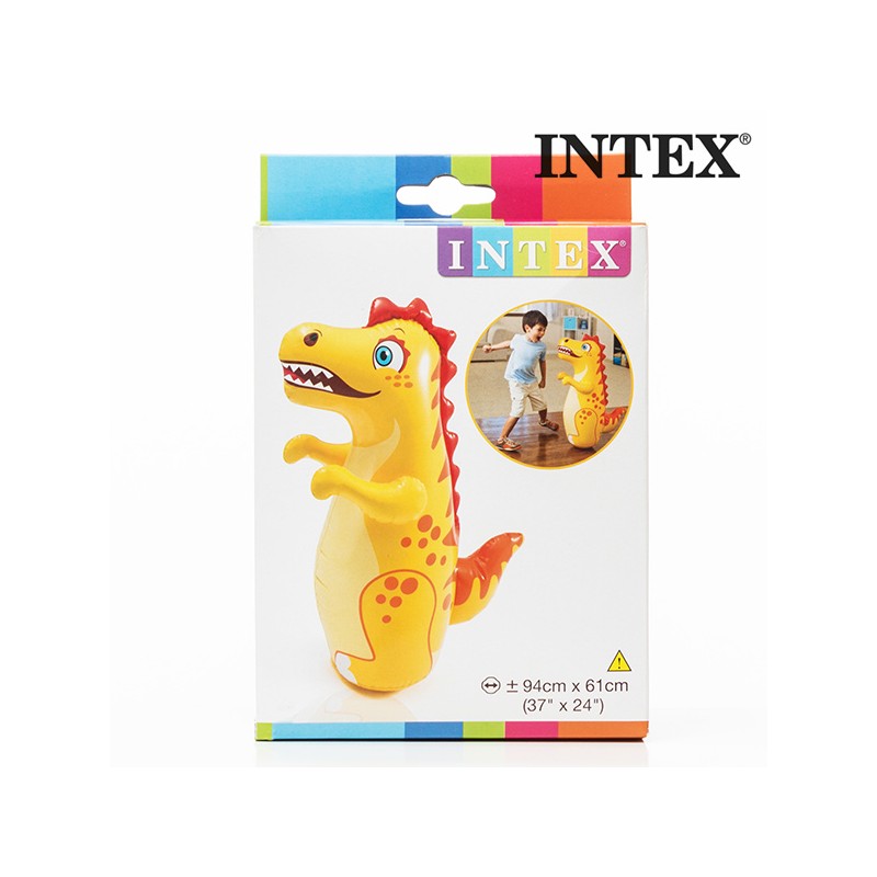 Inflatable Animal Roly-Poly Toy Intex (Dinosaur) - Beach toys - Photopoint