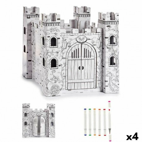 Paper Craft games Pincello CV20983 CV20983 Castle (4 Units)