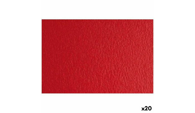 Card Sadipal LR 200 Texturised Red 50 x 70 cm (20 Units)