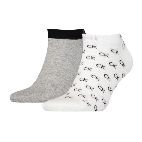 Calvin Klein Sneaker 2P All Over Socks 701218715004 (43-46)