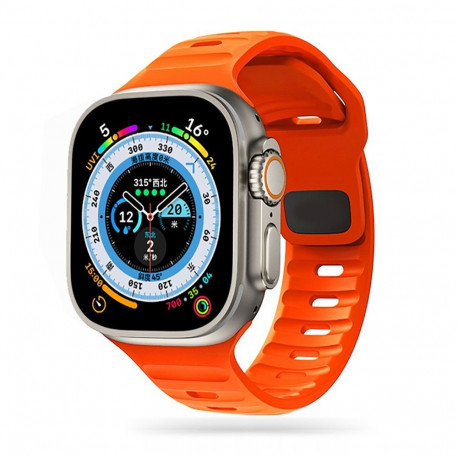 TECH-PROTECT ICONBAND LINE APPLE WATCH 8 / 9 / 10 / 11 / SE / ULTRA (44 / 45 / 46 / 49 MM) ORANGE