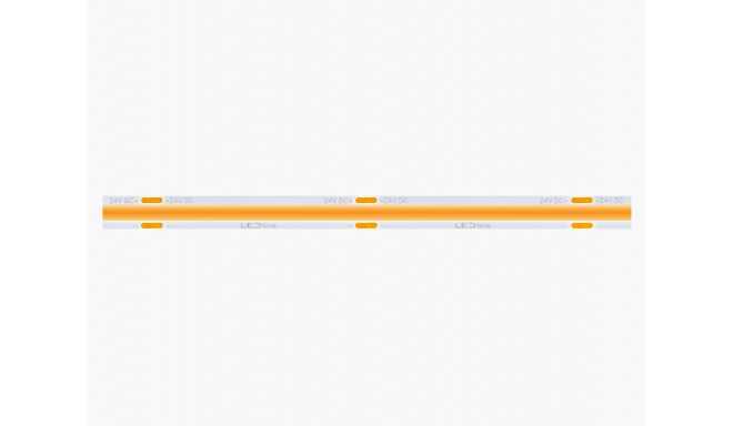 LED strip 24Vdc, 11W/m, COB 480LED/m, 1520lm, neutral white 4000K, IP20, 180°, LED LINE