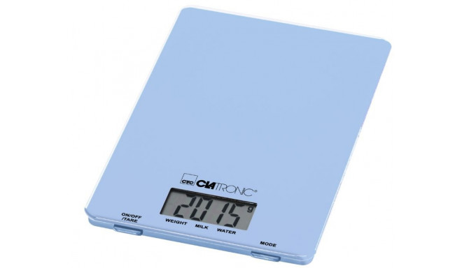 Scales Clatronic, blue