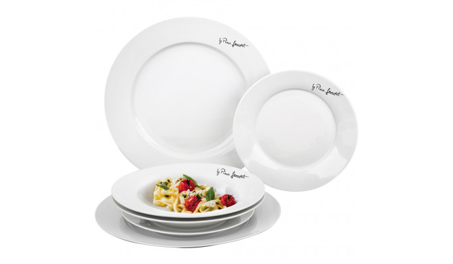 6-piece round dining plate set Lamart LT9001 Dine