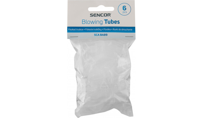 Blowing tubes 6pcs Sencor