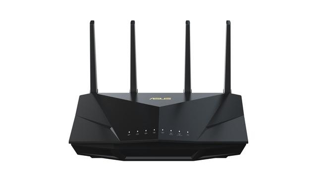 ASUS RT-AX5400 wireless router Gigabit Ethernet Dual-band (2.4 GHz / 5 GHz) Black